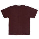 Boys Half Sleeves Logo T-Shirt - Maroon, Kids, Boys T-Shirts, Chase Value, Chase Value