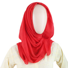 Women Lawn Scarf - T1 - Red, Women, Shawls And Scarves, Chase Value, Chase Value