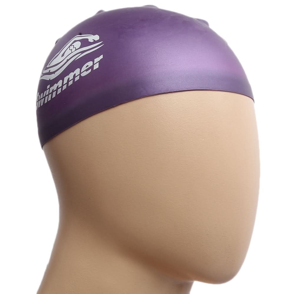 Yongbo Swiming Cap - Purple, Kids, Swimming, Chase Value, Chase Value