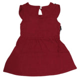 Newborn Girls Frock - Maroon, Kids, NB Girls Frocks, Chase Value, Chase Value