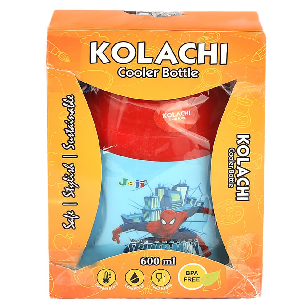 School Water Bottle 600ml - Light Blue, Kids, Tiffin Boxes And Bottles, Chase Value, Chase Value