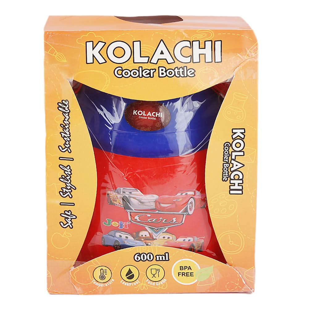 School Water Bottle 600ml - Red, Kids, Tiffin Boxes And Bottles, Chase Value, Chase Value
