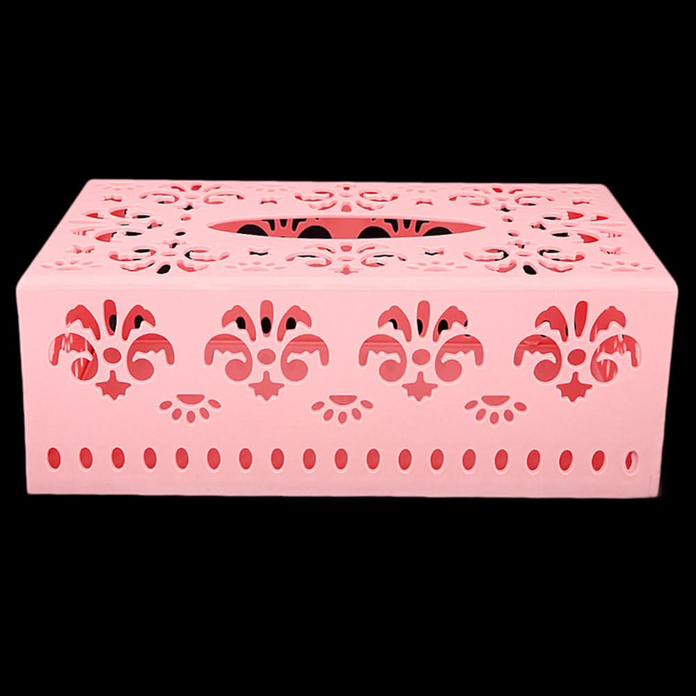 Tissue Box (8866) - Pink, Home & Lifestyle, Storage Boxes, Chase Value, Chase Value