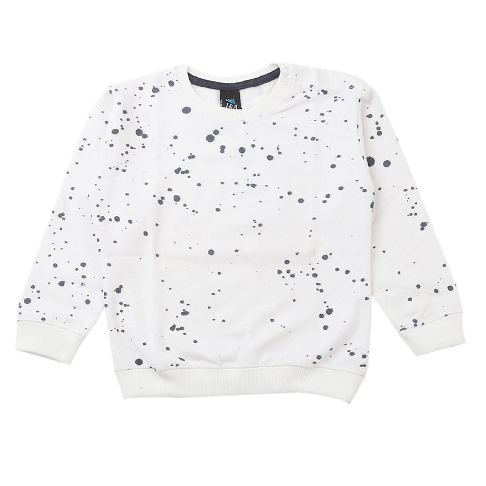 Boys Sweat Shirt - White, Boys Hoodies & Sweat Shirts, Chase Value, Chase Value