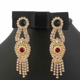 Women's Jewellery Set  - Golden & Green, Women, Jewellery Set, Chase Value, Chase Value