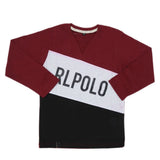 Boys Full Sleeves T-Shirt - Maroon, Kids, Boys T-Shirts, Chase Value, Chase Value