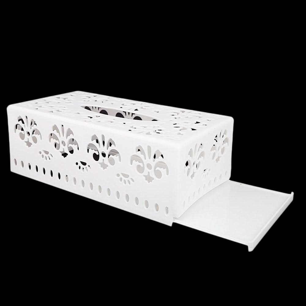Tissue Box (8866) - White, Home & Lifestyle, Storage Boxes, Chase Value, Chase Value