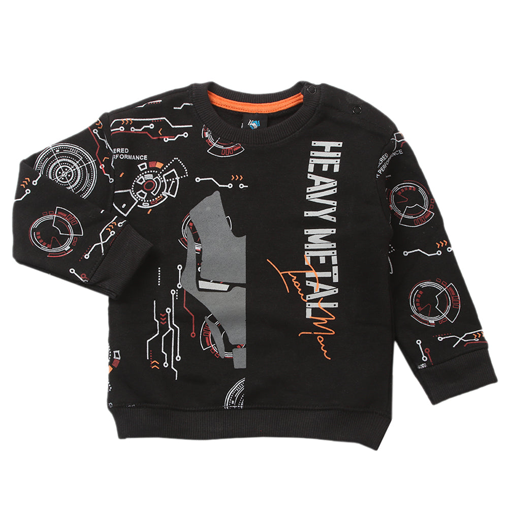 Boys Sweat Shirt - Black, Boys Hoodies & Sweat Shirts, Chase Value, Chase Value