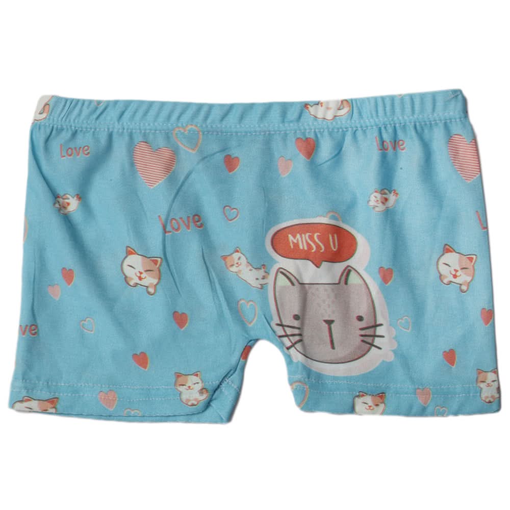 Girls Boxer Mix Print - Blue, Kids, Panties And Briefs, Chase Value, Chase Value