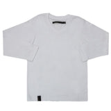 Boys Full Sleeves T-Shirt - White, Kids, Boys T-Shirts, Chase Value, Chase Value