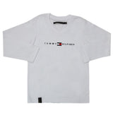 Boys Full Sleeves T-Shirt - White, Kids, Boys T-Shirts, Chase Value, Chase Value