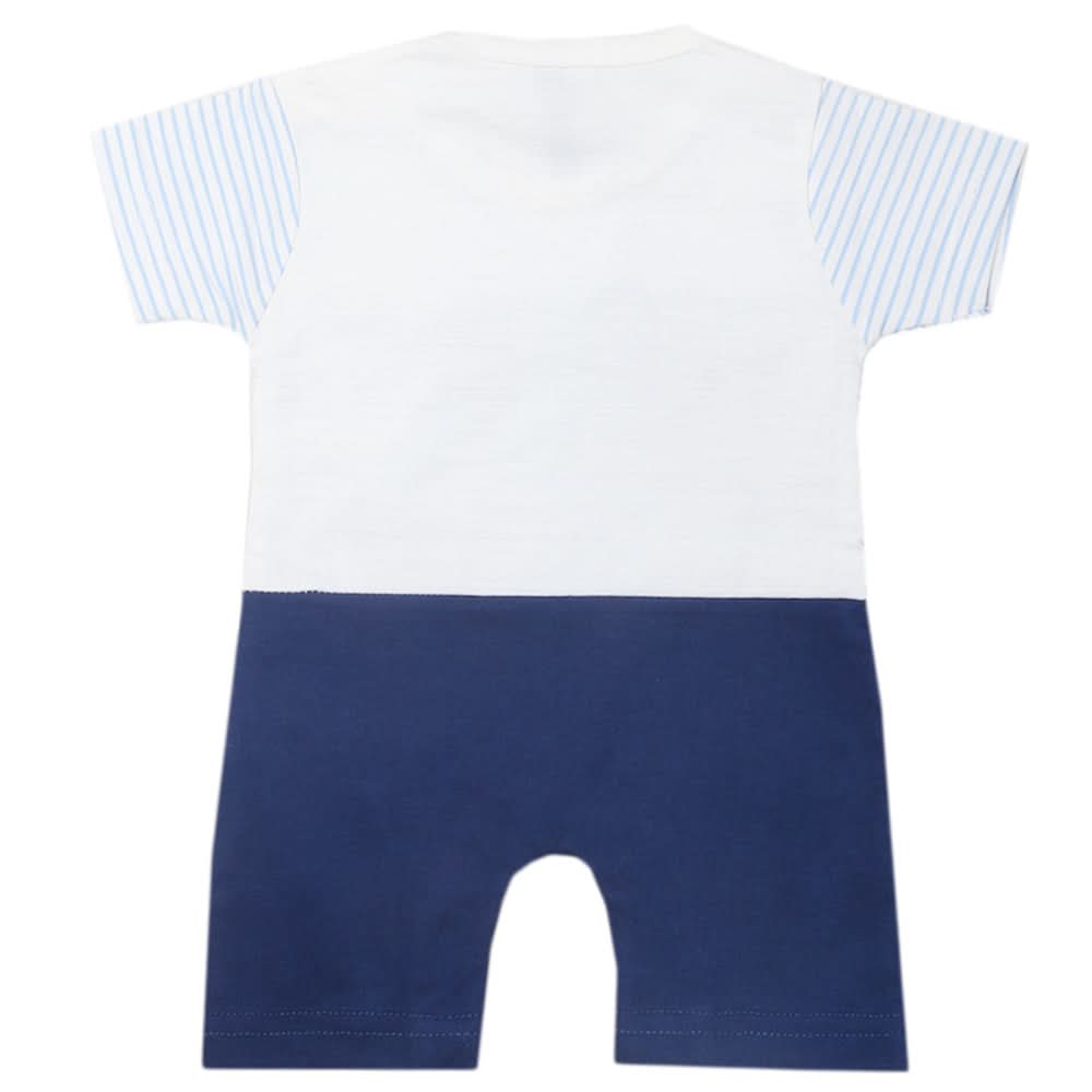 Newborn Boys Romper - Blue - A, Kids, Newborn Boys Rompers, Chase Value, Chase Value
