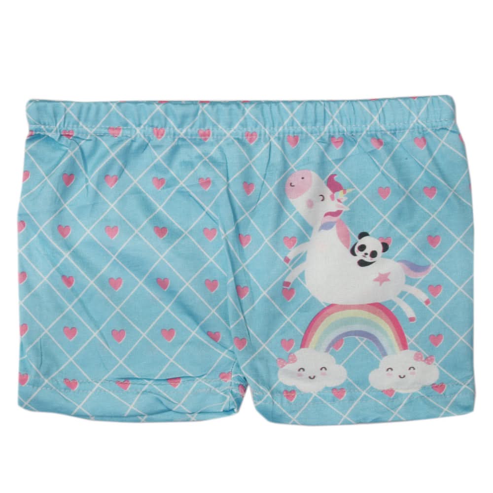 Girls Boxer Mix Print - Blue, Kids, Panties And Briefs, Chase Value, Chase Value