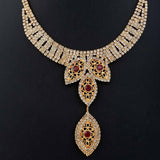 Women's Jewellery Set  - Golden & Maroon, Women, Jewellery Set, Chase Value, Chase Value