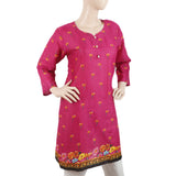 Women Printed Kurti - Pink, Women, Ready Kurtis, Chase Value, Chase Value