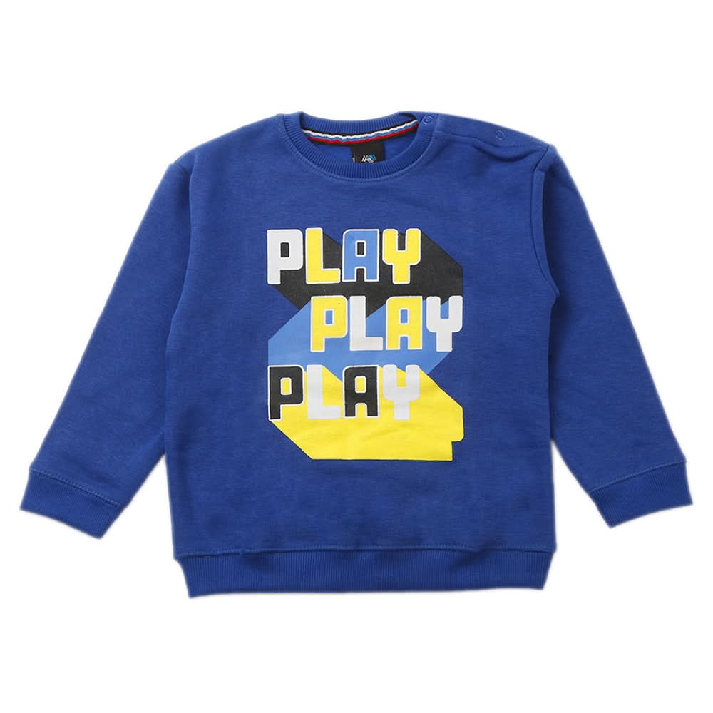 Boys Sweat Shirt - Blue, Boys Hoodies & Sweat Shirts, Chase Value, Chase Value