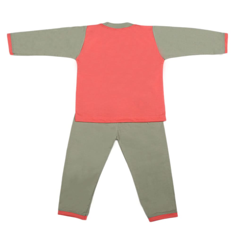 Boys Full Sleeves 2 Pcs Suit - Green, Kids, Boys Sets And Suits, Chase Value, Chase Value