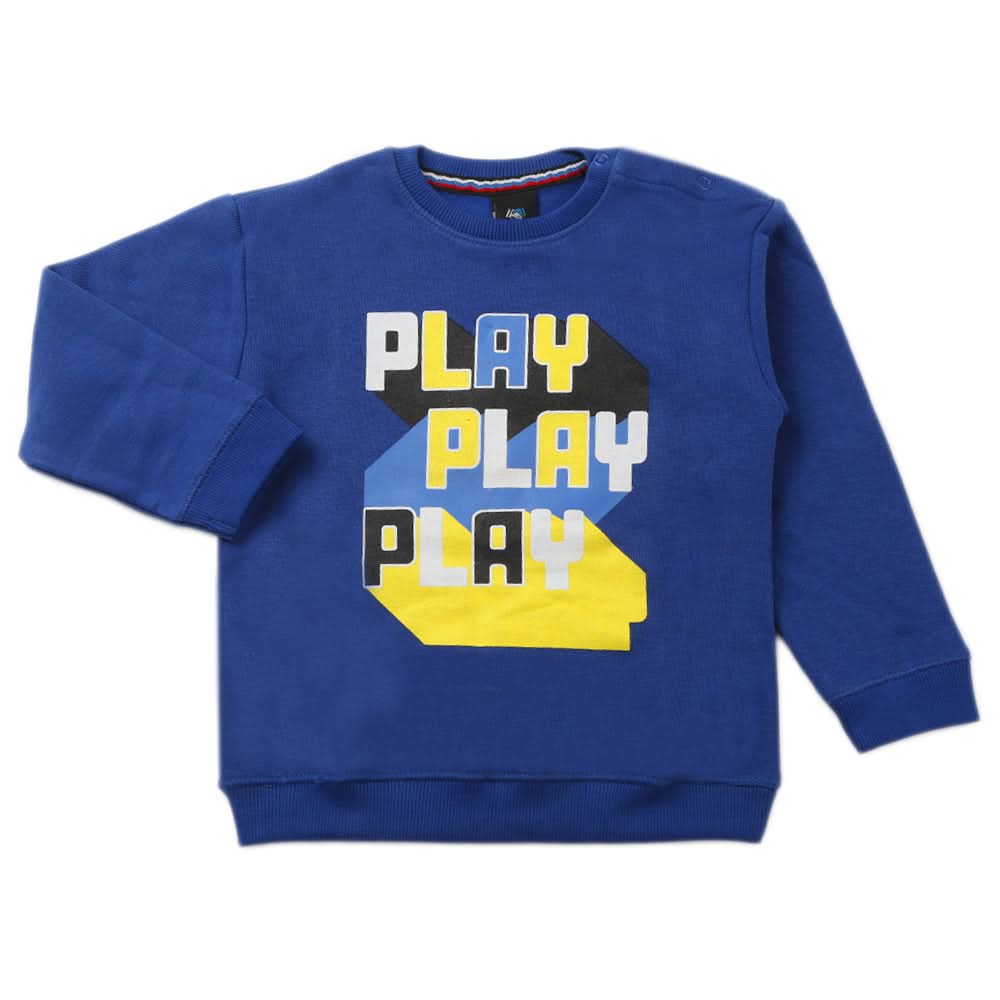 Boys Sweat Shirt - Blue, Boys Hoodies & Sweat Shirts, Chase Value, Chase Value