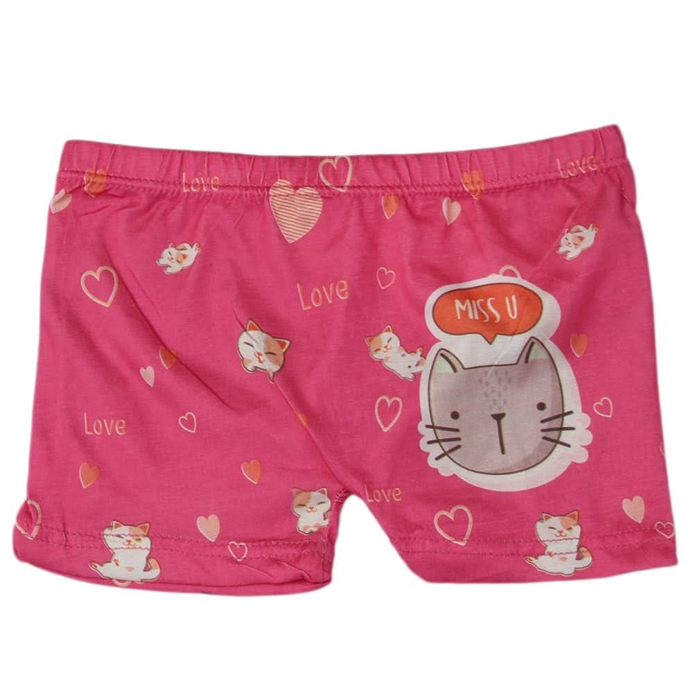 Girls Boxer Mix Print - Dark Pink, Kids, Panties And Briefs, Chase Value, Chase Value