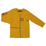 Boys Full Sleeves T-Shirt - Yellow, Kids, Boys T-Shirts, Chase Value, Chase Value