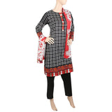 Women's Shalwar Suit WQB-5007-A - Black, Women, Shalwar Suits, Chase Value, Chase Value