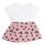 Newborn Girls Frock - Peach, Kids, NB Girls Frocks, Chase Value, Chase Value