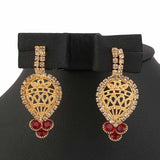 Women's Jewellery Set - Golden & Red, Women, Jewellery Set, Chase Value, Chase Value