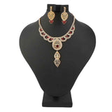 Women's Jewellery Set - Golden & Red, Women, Jewellery Set, Chase Value, Chase Value