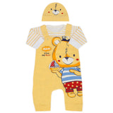 Newborn Boys Full Sleeves Suit - Yellow, Newborn Boys Winterwear, Chase Value, Chase Value