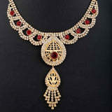 Women's Jewellery Set - Golden & Red, Women, Jewellery Set, Chase Value, Chase Value