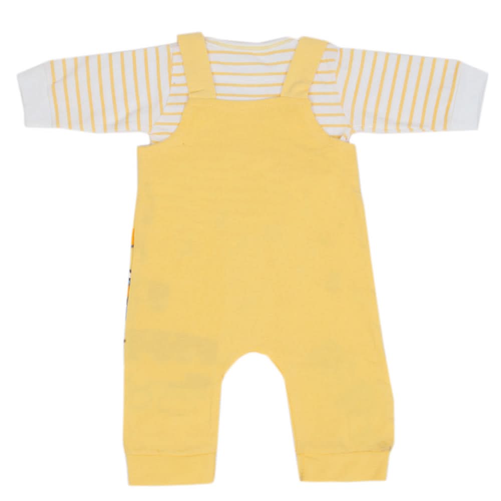 Newborn Boys Full Sleeves Suit - Yellow, Newborn Boys Winterwear, Chase Value, Chase Value