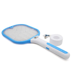 Mosquito Racket With Lamp - Blue, Home & Lifestyle, Electronics, Insect Killers, Chase Value, Chase Value