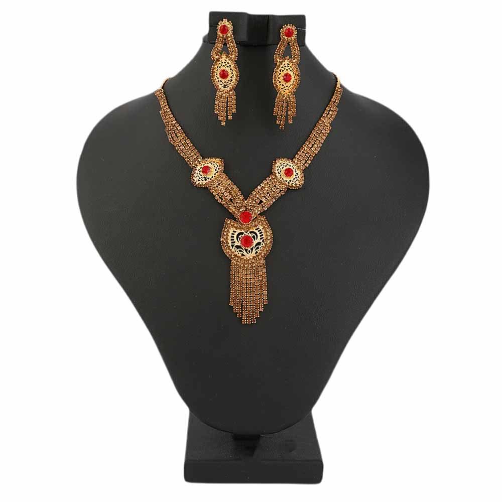 Women's Jewellery Set  - Copper & Red, Women, Jewellery Set, Chase Value, Chase Value