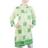 Women's Kurti -1Pc - Cotton- Green, Women, Ready Kurtis, Chase Value, Chase Value