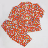 Girls Night Suit - Orange, Kids, Girls Sets And Suits, Chase Value, Chase Value