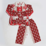 Girls Night Suit - Maroon, Kids, Girls Sets And Suits, Chase Value, Chase Value