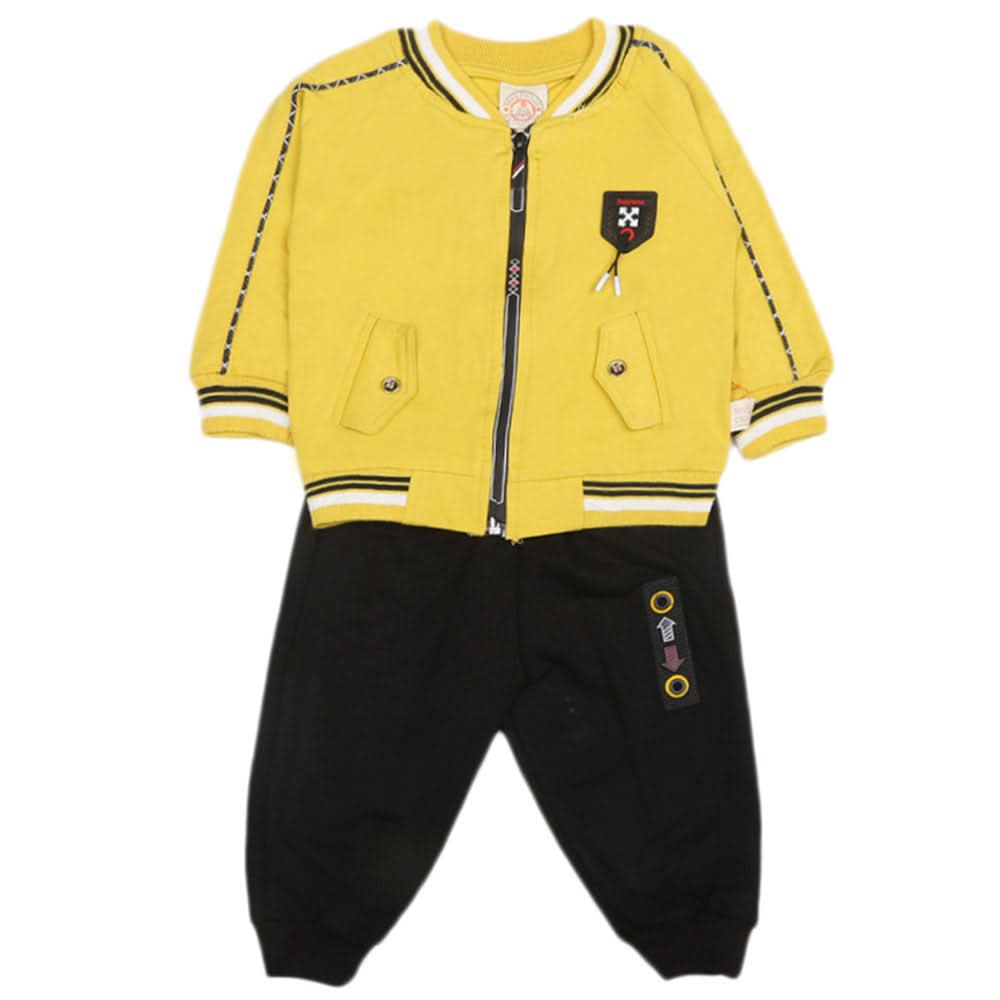Boys 3 Piece Suit - Yellow, Kids, Boys Sets And Suits, Chase Value, Chase Value
