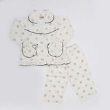 Girls Night Suit - Off White, Kids, Girls Sets And Suits, Chase Value, Chase Value