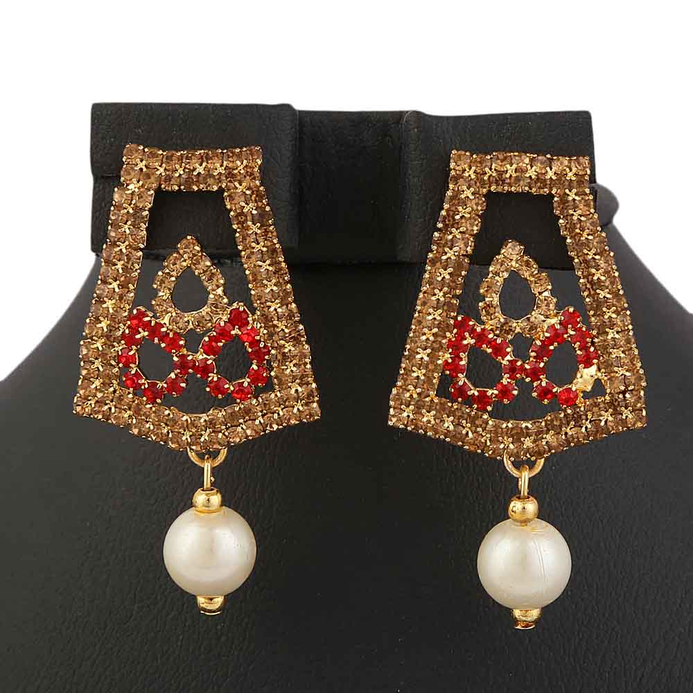 Women's Jewellery Set - Copper & Red, Women, Jewellery Set, Chase Value, Chase Value