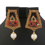 Women's Jewellery Set - Copper & Red, Women, Jewellery Set, Chase Value, Chase Value