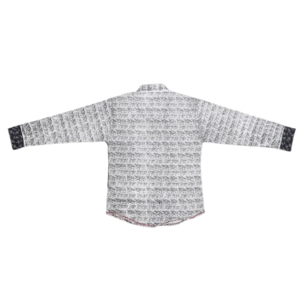 Boys Full Sleeves Casual Shirt - Black, Kids, Boys Shirts, Chase Value, Chase Value