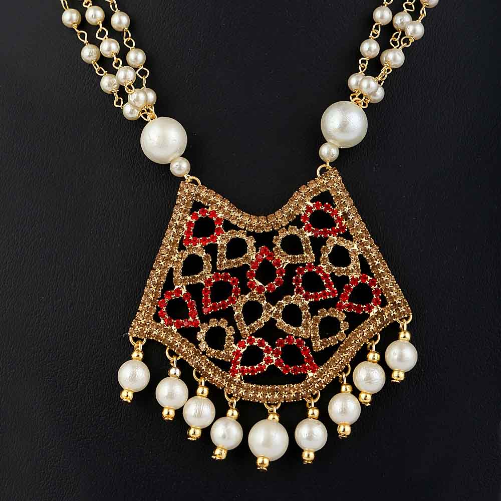 Women's Jewellery Set - Copper & Red, Women, Jewellery Set, Chase Value, Chase Value