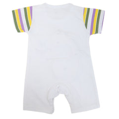 Newborn Unisex Half Sleeves Rompers 2006 - White, Kids, NB Boys Rompers, Chase Value, Chase Value