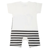 Newborn Unisex Half Sleeves Rompers 2007 - White, Kids, NB Boys Rompers, Chase Value, Chase Value