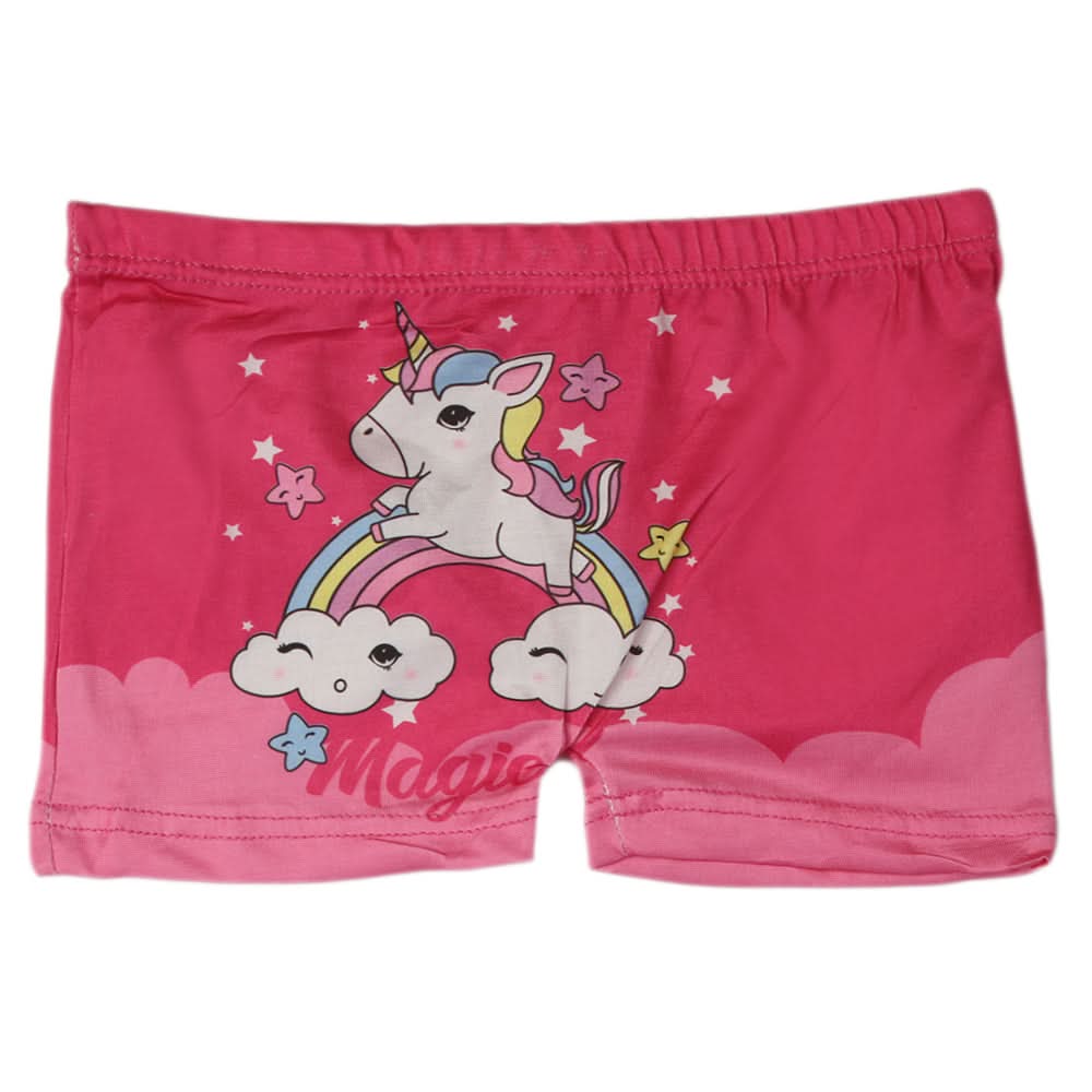 Girls Boxer Mix Print - Dark Pink, Kids, Panties And Briefs, Chase Value, Chase Value