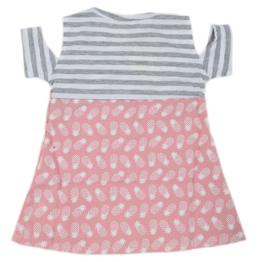Newborn Girls Frock - Pink, Kids, NB Girls Frocks, Chase Value, Chase Value