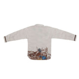 Boys Full Sleeves Casual Shirt - Beige, Kids, Boys Shirts, Chase Value, Chase Value