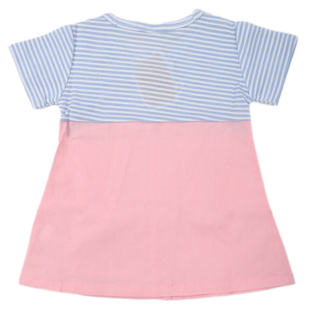 Newborn Girls Frock - Pink, Kids, NB Girls Frocks, Chase Value, Chase Value