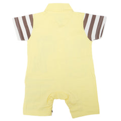 Newborn Unisex Half Sleeves Rompers 2010 - Yellow, Kids, NB Boys Rompers, Chase Value, Chase Value