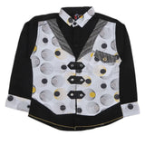 Boys Full Sleeves Casual Shirt - Black, Kids, Boys Shirts, Chase Value, Chase Value